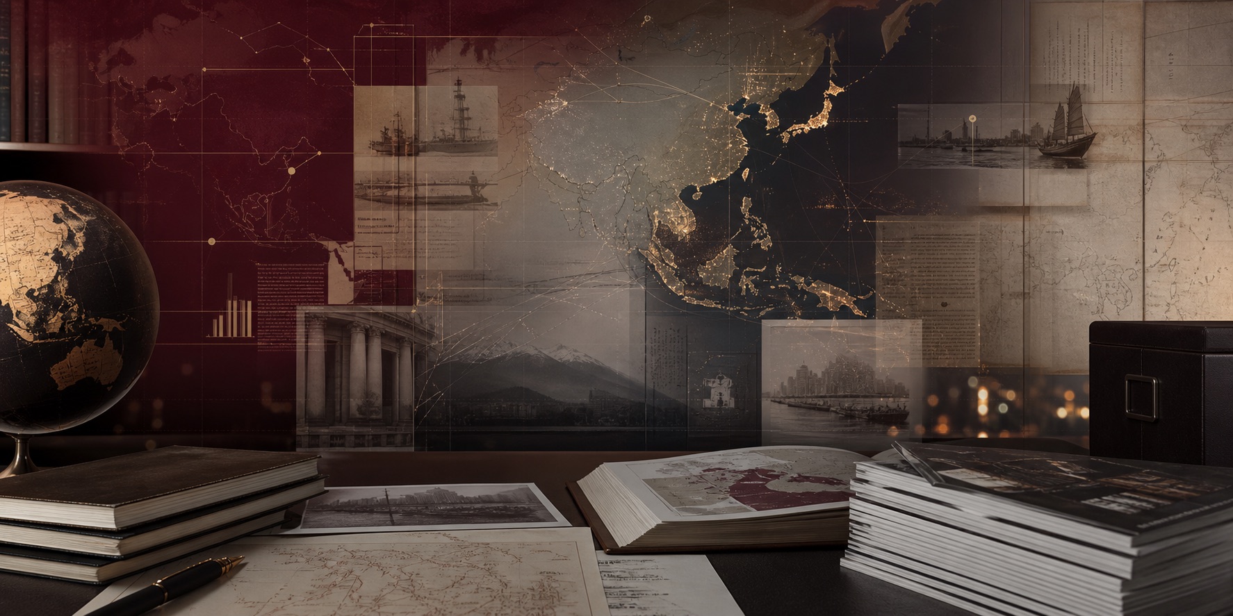 InfluenceAsia research archive with Asia map and editorial records